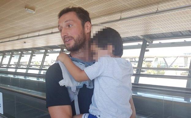 Paul Baysse, a su llegada a Málaga. /Salvador Salas