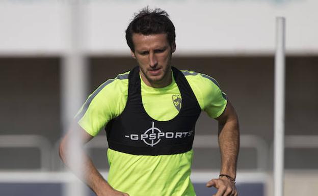 Paul Baysse, en el entrenamiento de ayer. :: ñito salas