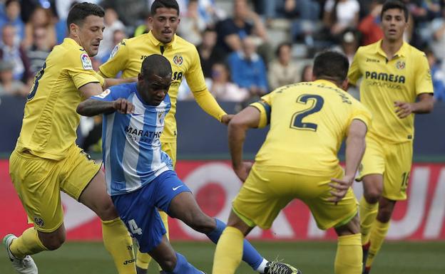 Rolan, en el partido ante elVillarreal el domingo. /Ñito Salas