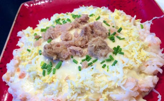 Ensaladilla rusa de Nerva./SUR