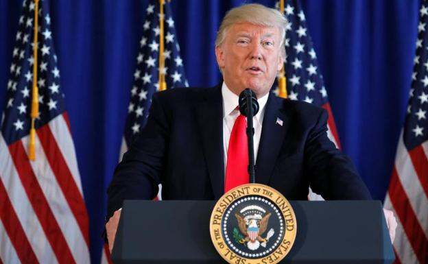 El presidente de EE UU, Donald Trump.