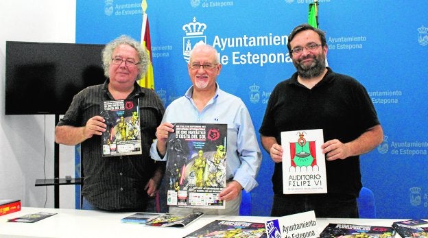 Presentación ayer del festival en Estepona.