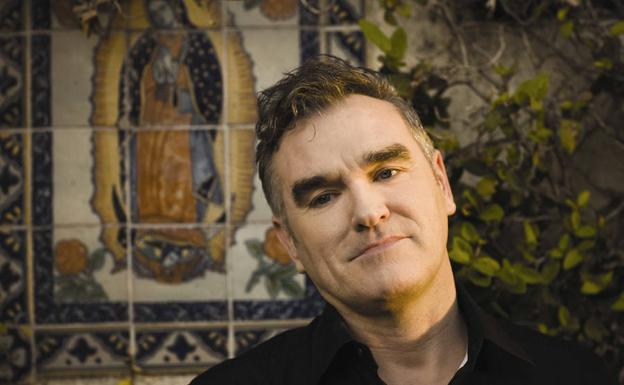 El cantante británico Morrissey, durante una entrevista.