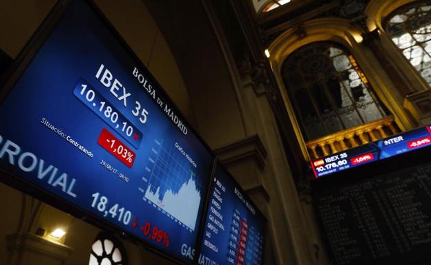 Imagen de la Bolsa de Madrid.