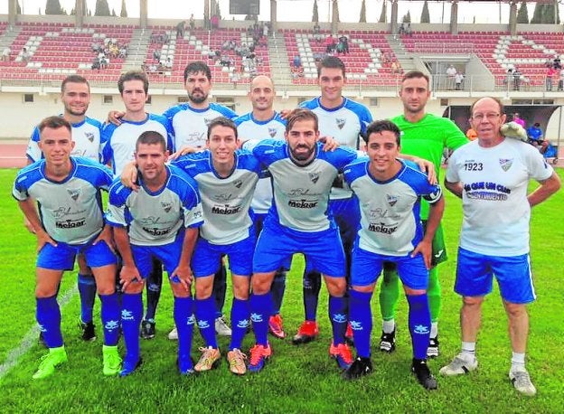El once titular de la pasada jornada. c. d. rONDa