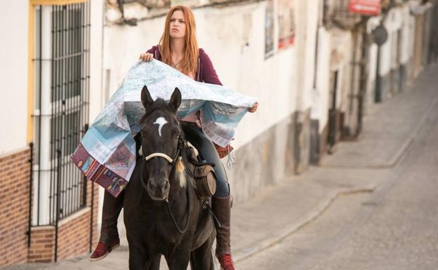 La actriz Hanna Binke busca su camino y el de su caballo en esta cinta/SUR