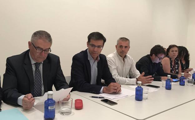Un momento de la reunión de ayer del Foro de Turismo de Málaga.