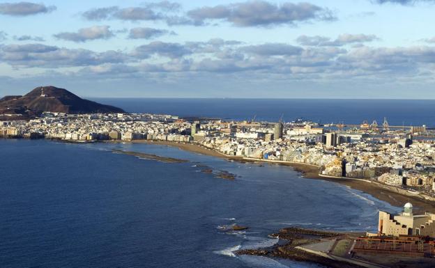 Vista de Las Palmas de Gran Canaria.