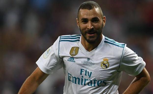 Katim Benzema seguirá en el Real Madrid hasta 2021. /Afp