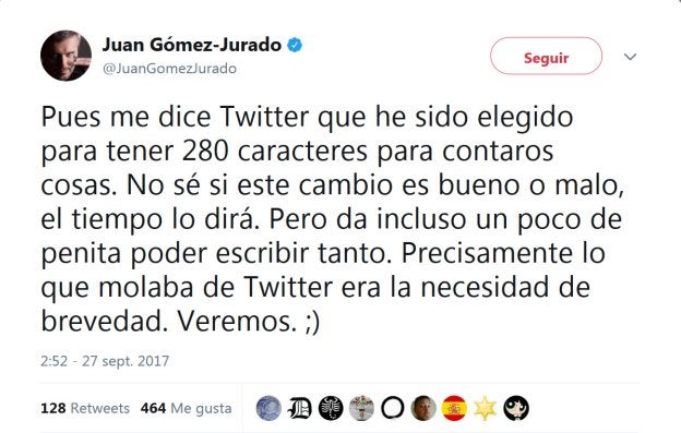Twitter crece sólo para elegidos
