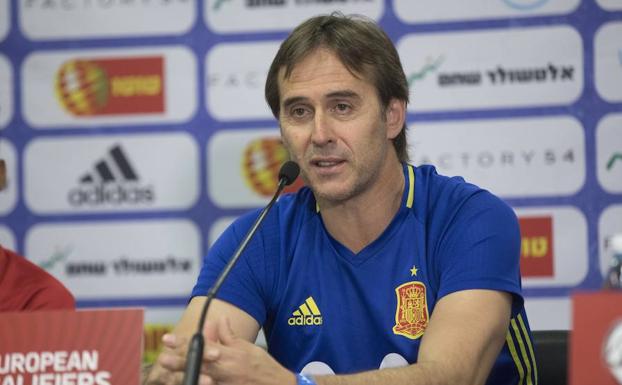 Julen Lopetegui./Efe