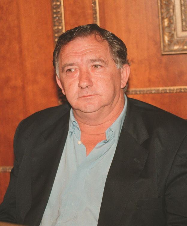 Esteban Guzmán Lanzat, cuando era edil en Marbella. :: josele-lanza/