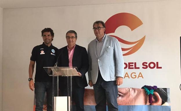 Christian Jongeneel, Francisco Salado y Arturo Bernal, en la presentación de ayer. /C. M.