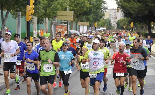 La 39 Carrera Urbana Ciudad de Málaga se celebra este domingo. /F. Silva
