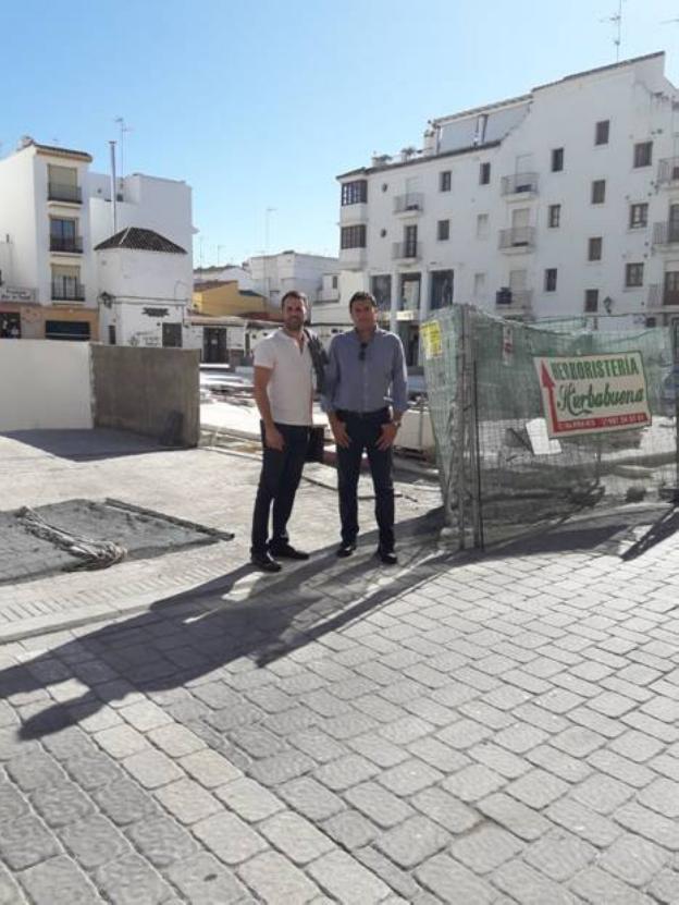 C's junto a las obras. :: ch. m.
/