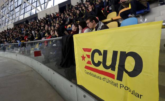Una asamblea de la CUP./EFE