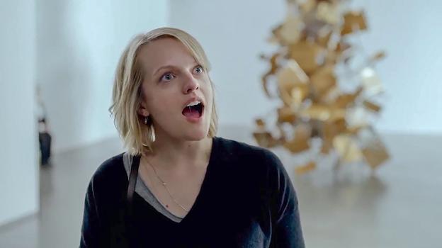 La actriz Elisabeth Moss, en una escena de 'The Square'. :: r. c./