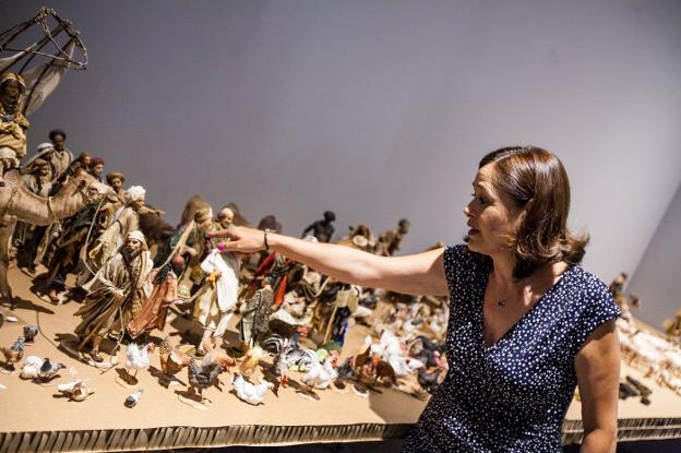 Ana Caballero, responsable del museo. :: fernando torres
/