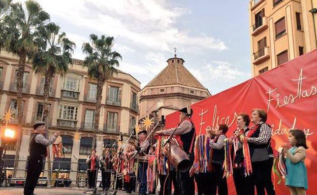 Las pastorales actuarán en la plaza de la Constitución. /SUR