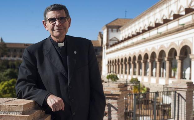 José Antonio Sánchez, en el Seminario Diocesano. /FRANCIS SILVA
