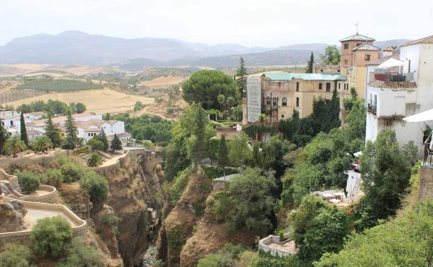 Parte de la garganta del Tajo de Ronda. /VM
