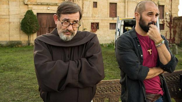 Karra Elejalde, en una escena de 'Que baje Dios y lo vea'. :: r. c./