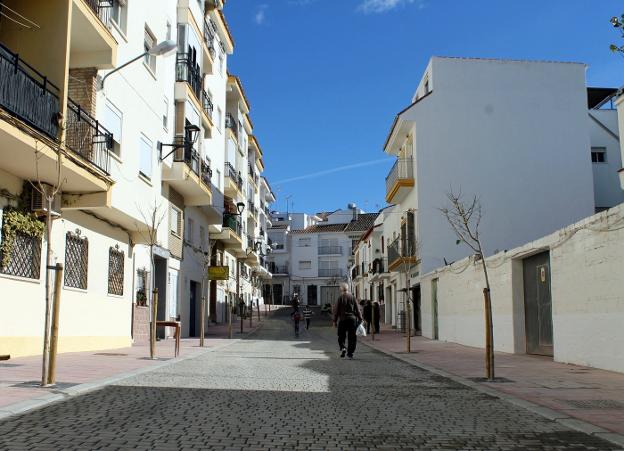Estado actual de la calle Cádiz tras la remodelación./Charo Márquez