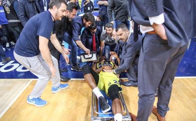 Escalofriante caída de James Nunnally
