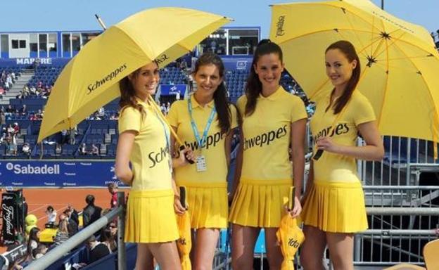 Azafatas en el Trofeo Godó de Barcelona /UGT