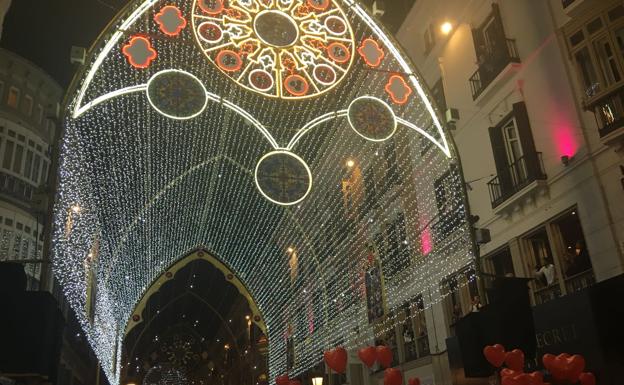 Así adaptarán la iluminación de la calle Larios para mantenerla durante el Carnaval de Málaga
