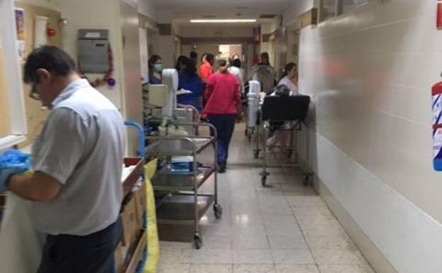 Imagen de las urgencias de Carlos Haya./