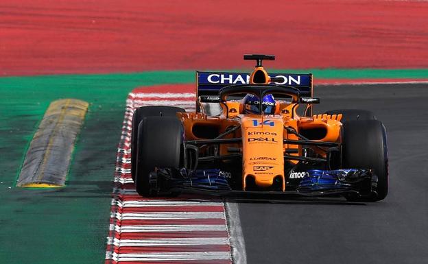 Fernando Alonso./AFP