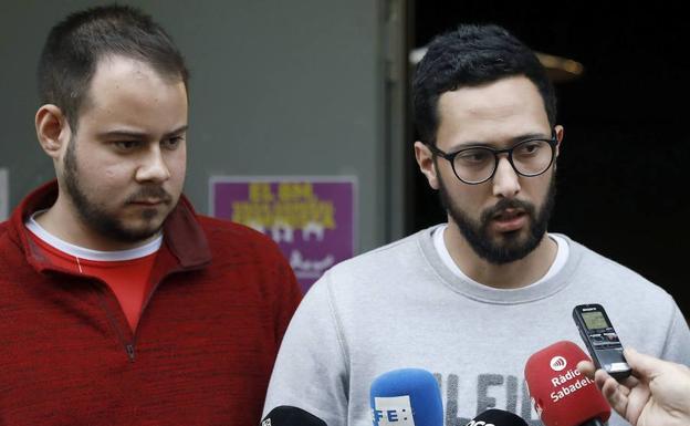 Pablo Hasel y Valtonyc./Efe