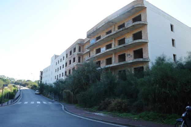 El edificio está actualmente bajo administración judicial. :: josele-lanza/