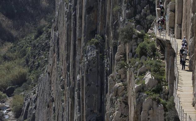 Vista del Caminito del Rey./SUR