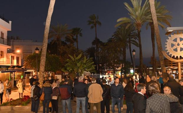 Concentración en Marbella celebrada el mes pasado. /Josele-Lanza -