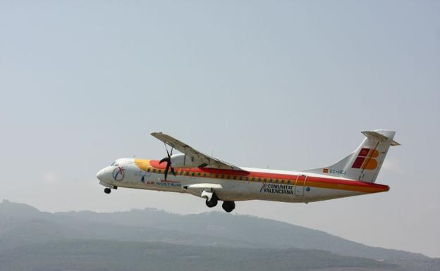 Avión de Air Nostrum (archivo)./SUR