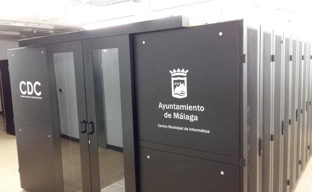 El Centro de Procesamiento de Datos (CPD)municipal. /SUR