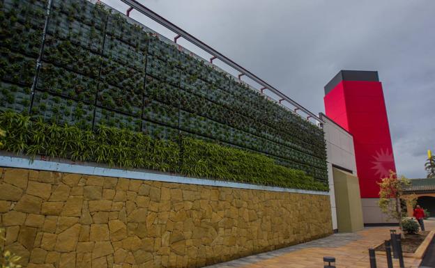 Nueva fachada vegetal.