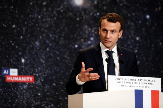 Emmanuel Macron. :: efe/