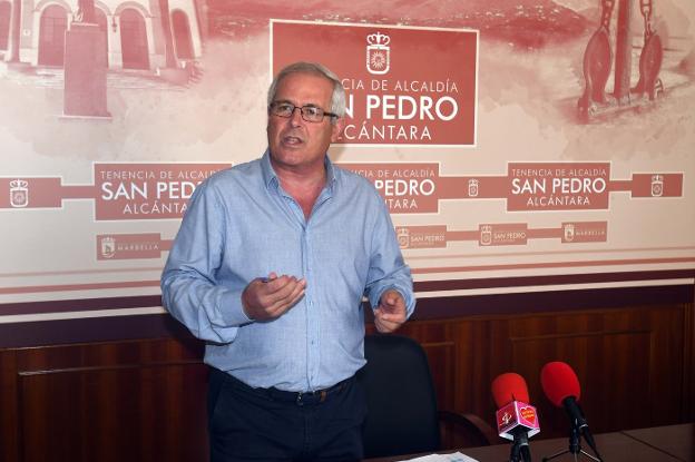 Rafael Piña, teniente de alcalde y vicepresidente de OSP. /Josele-Lanza