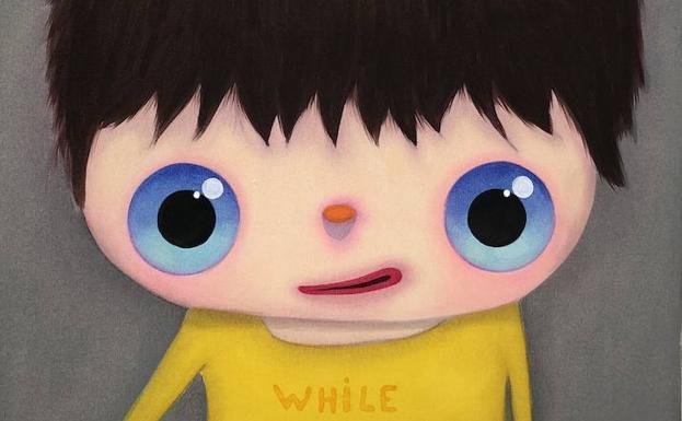 La obra de Javier Calleja se ha poblado en los últimos años de personajes cuya estética bebe de referencias como la ilustración clásica, el 'anime' asiático, el surrealismo y el 'pop art'.