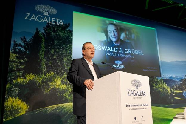El presidente de La Zagaleta, Oswald Grübel. :: sur/