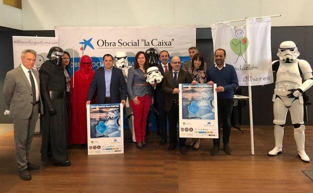 Presentación del evento en la oficina Store Larios de CaixaBank.