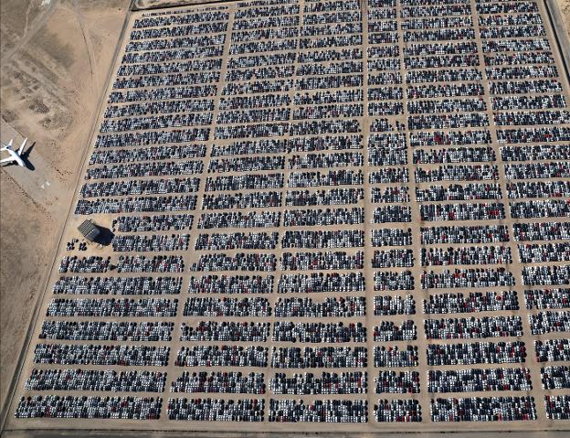 Parque de vehículos retirados del grupo Volkswagen en California (Estados Unidos). :: reuters/
