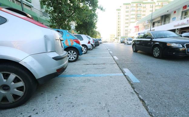 En Echeverría ya se implantó la zona azul en 2015. /Fernando González
