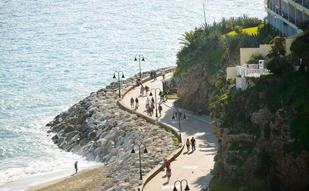 El morro de Torremolinos en la actualidad/