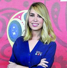 La reportera María Gómez./Mediaset