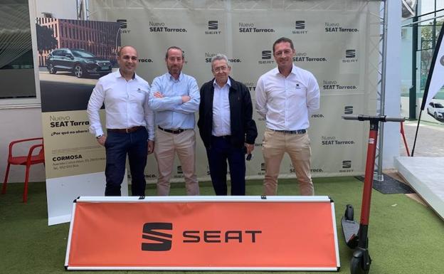 David Montiel, Eduardo Castaño, José Luis Morales y Gustavo Rubio.