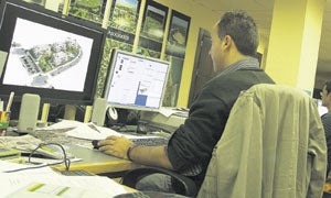 El equipo humano de esta firma se compone de más de sesenta profesionales, la mitad de ellos arquitectos. / Álvaro Cabrera/